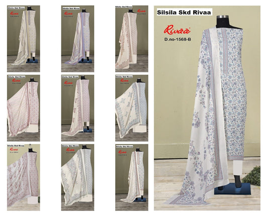 Silsila Skd Rivaa Pashmina Suits Exporter