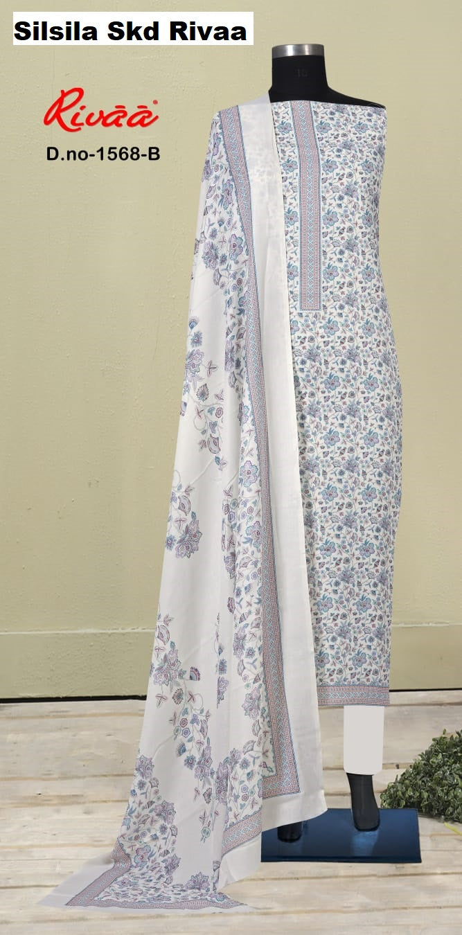 Silsila Skd Rivaa Pashmina Suits Exporter