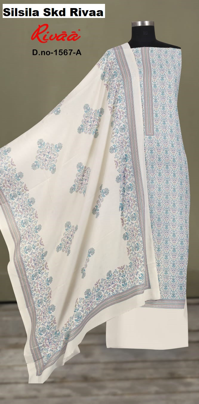 Silsila Skd Rivaa Pashmina Suits Exporter