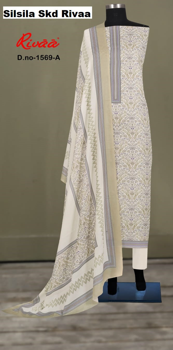 Silsila Skd Rivaa Pashmina Suits Exporter