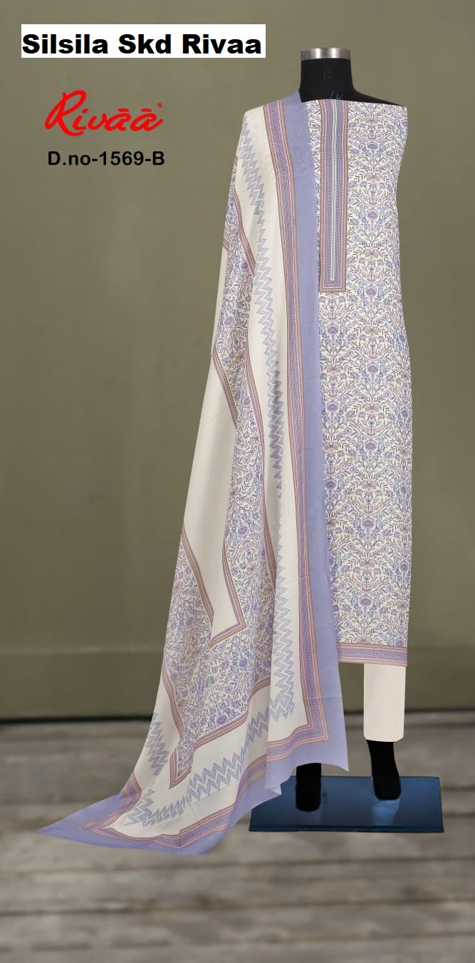 Silsila Skd Rivaa Pashmina Suits Exporter