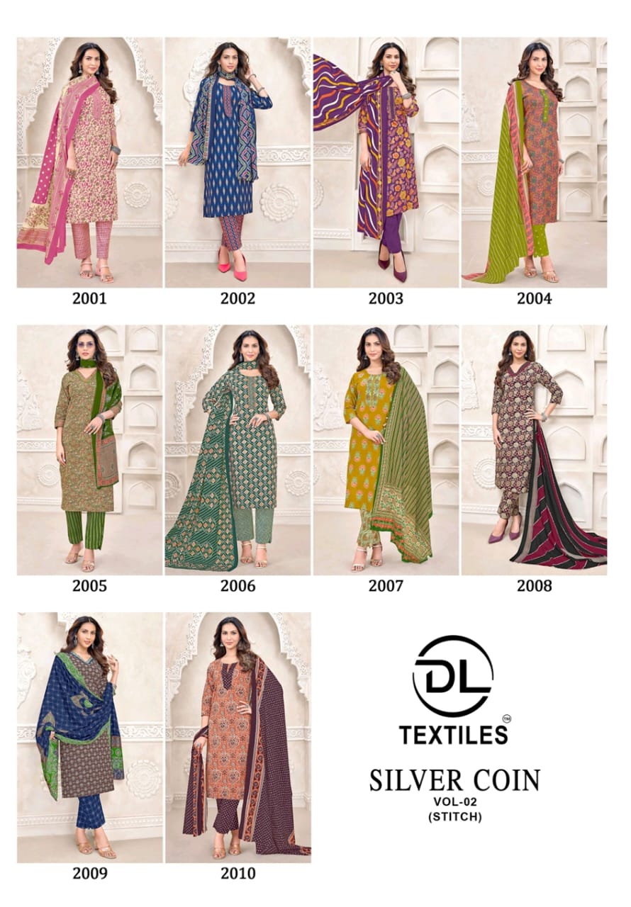 Silver Coin Vol 2 Dl Readymade Cotton Pant Suits Wholesale Price