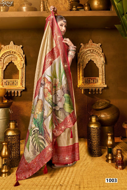 Silver Jubilee Vol 3 Saroj Silk Sarees Manufacturer India