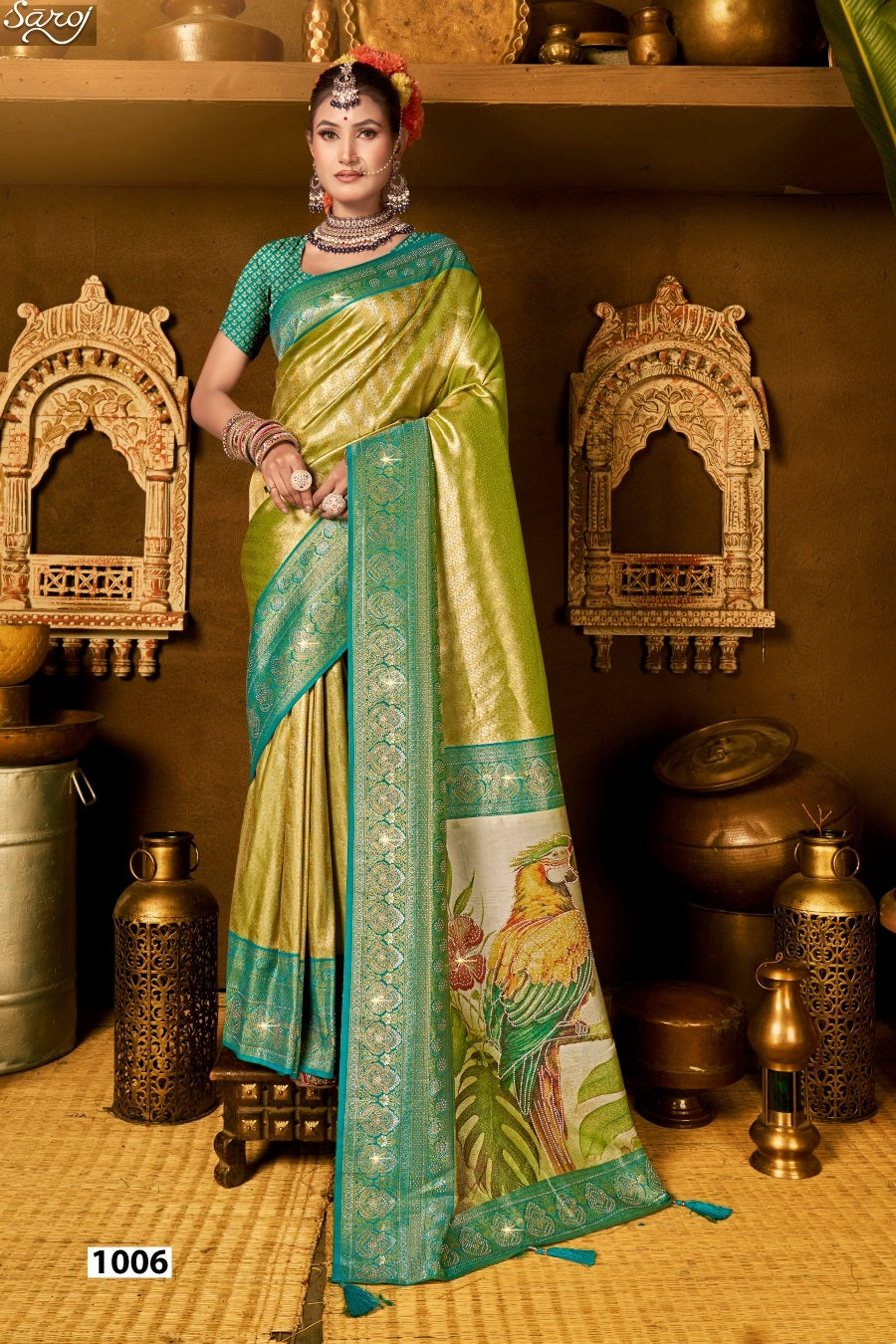 Silver Jubilee Vol 3 Saroj Silk Sarees Manufacturer India