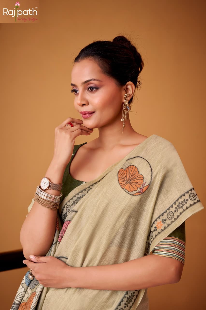 Silver Pearls Rajpath Silk Sarees Wholesaler Ahmedabad