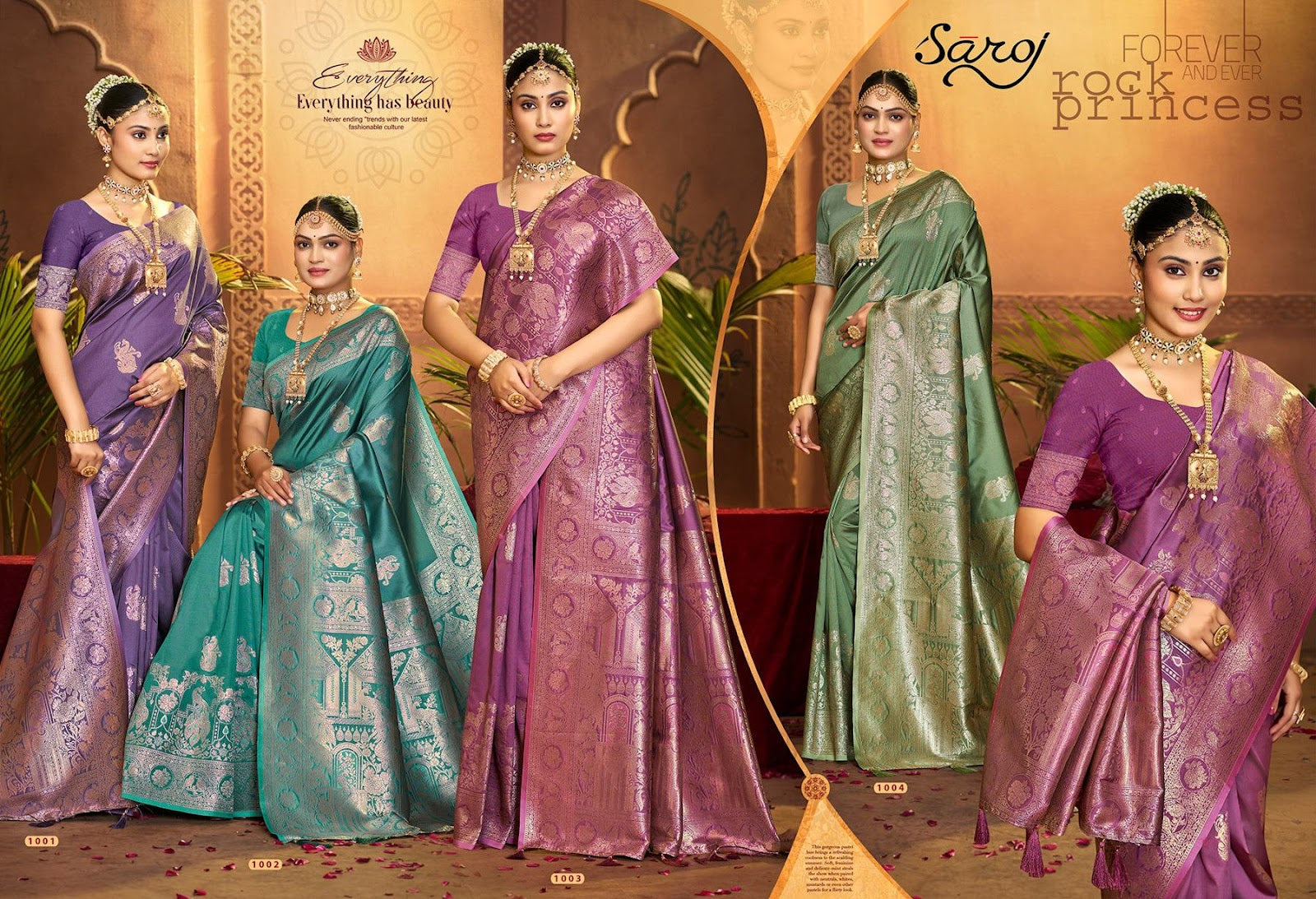 Silver Sand Silk Vol 2 Saroj Sarees Supplier India