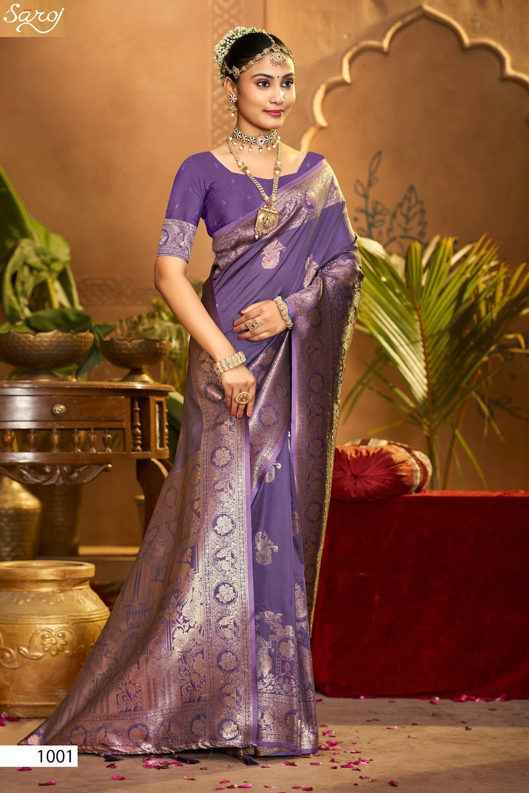 Silver Sand Silk Vol 2 Saroj Sarees Supplier India