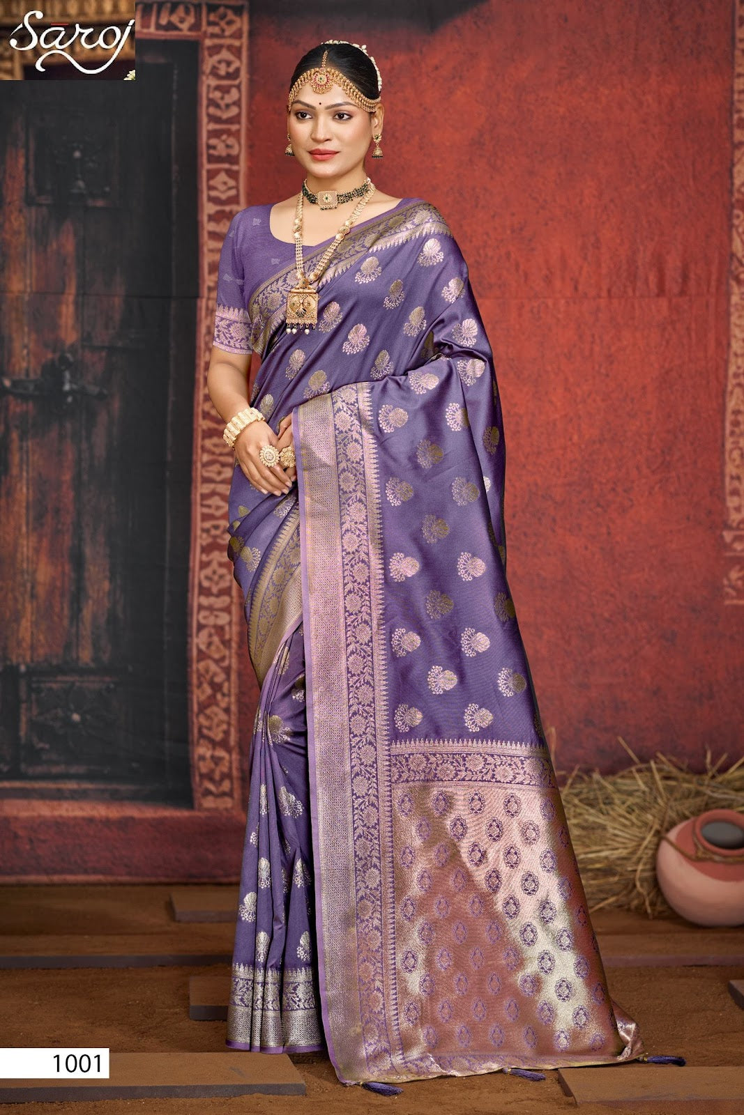 Silver Sand Silk Vol 6 Saroj Sarees Manufacturer Ahmedabad