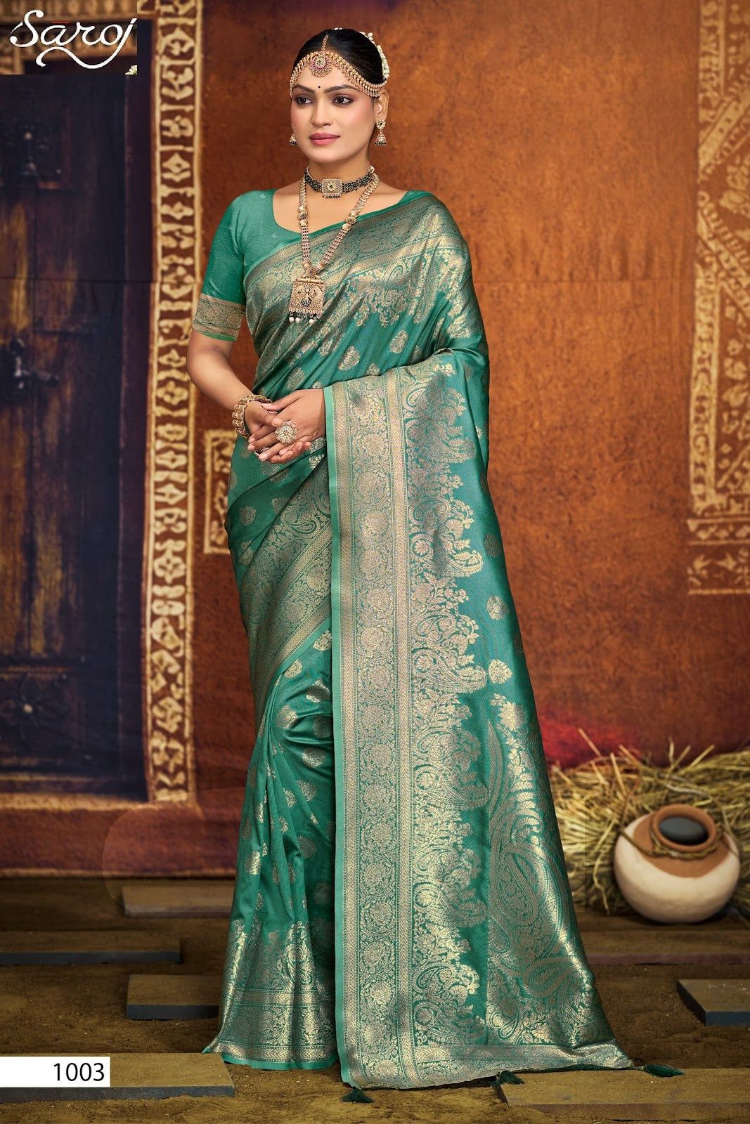 Silver Sand Silk Vol 8 Saroj Sarees Exporter Ahmedabad