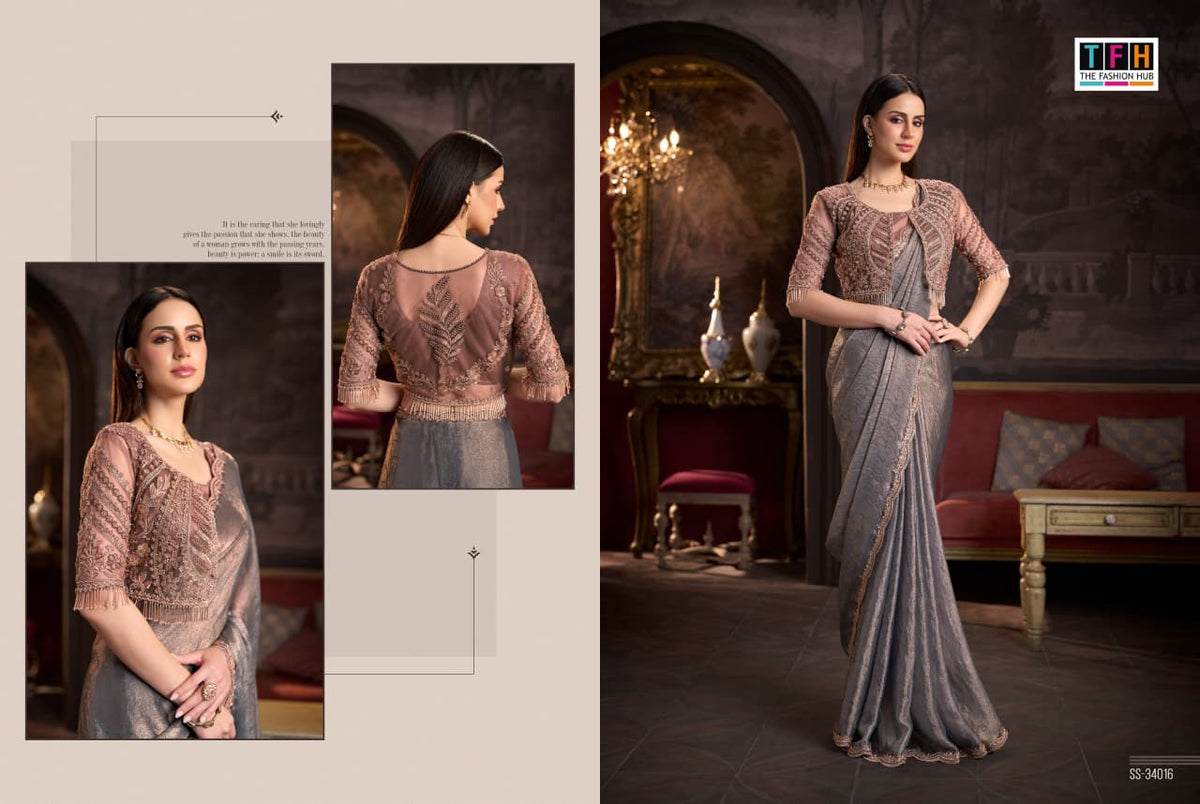 Silver Screen 24 Tfh Sarees Wholesaler