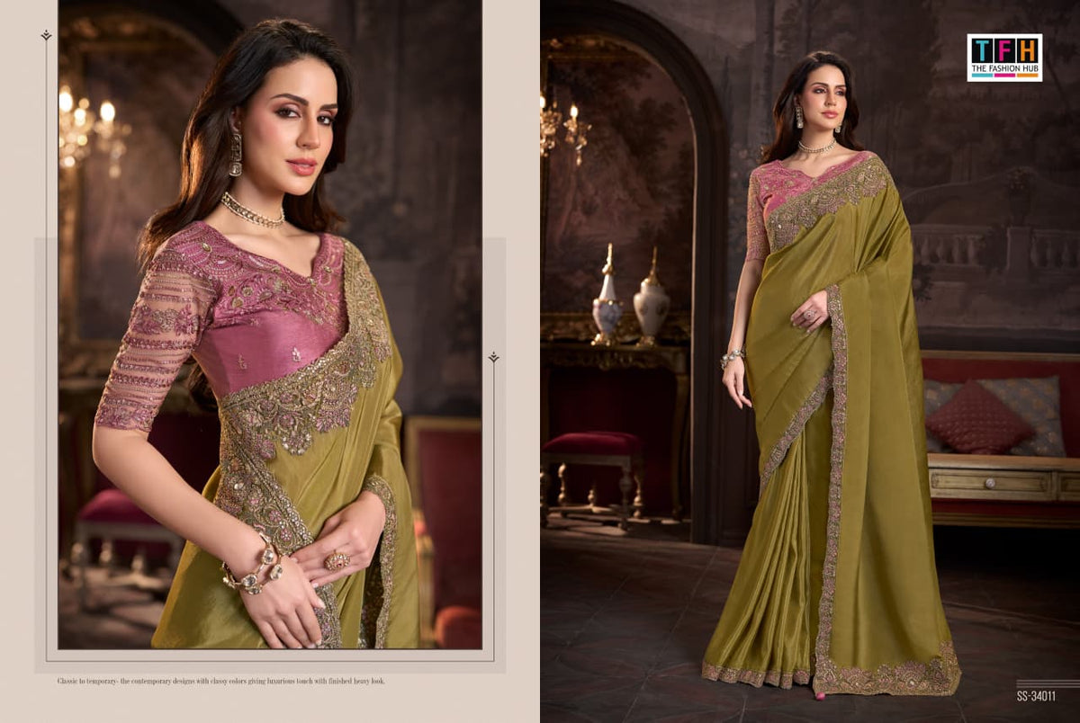 Silver Screen 24 Tfh Sarees Wholesaler