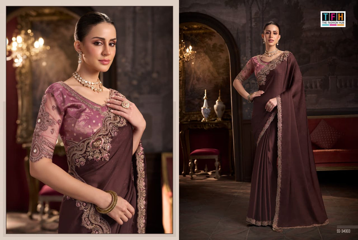 Silver Screen 24 Tfh Sarees Wholesaler