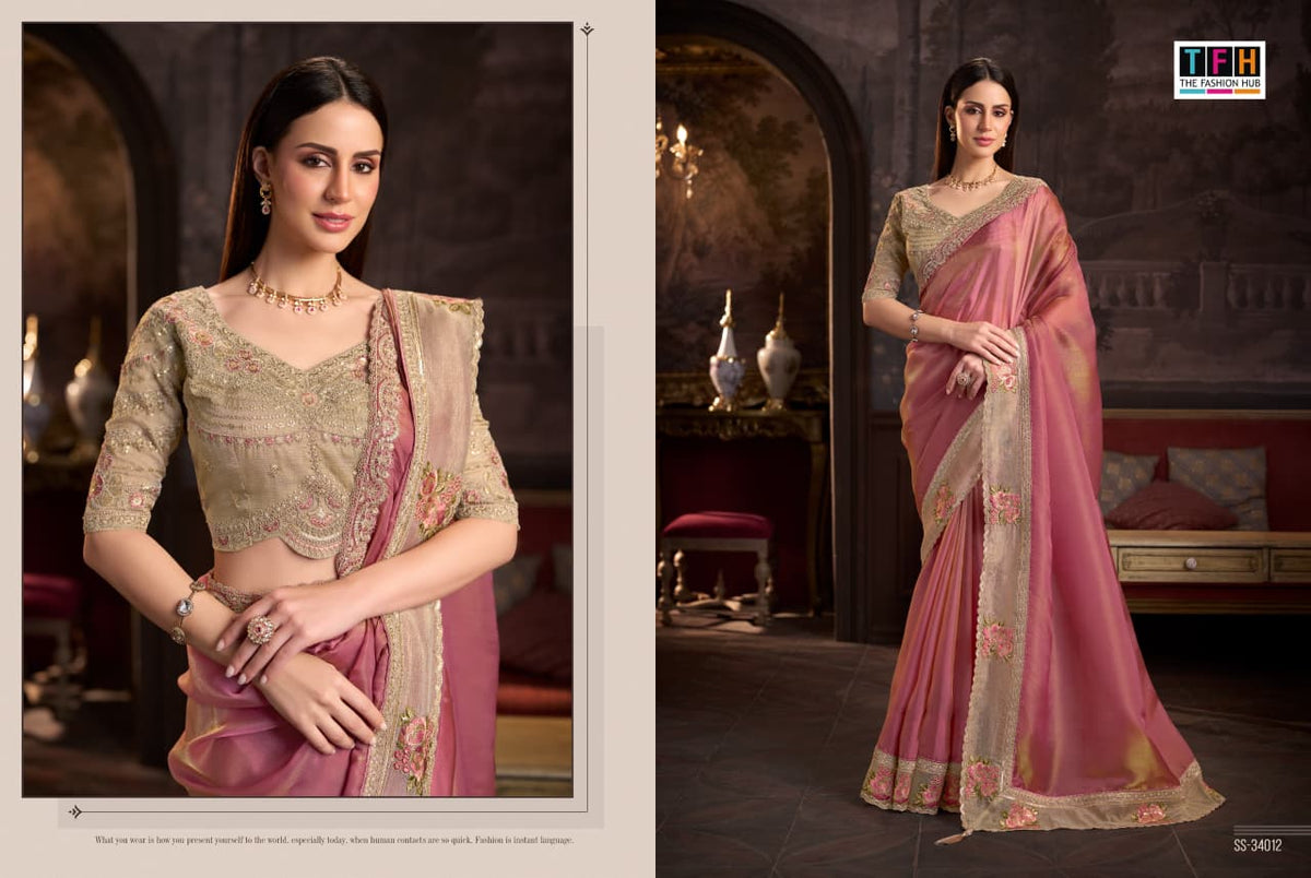 Silver Screen 24 Tfh Sarees Wholesaler