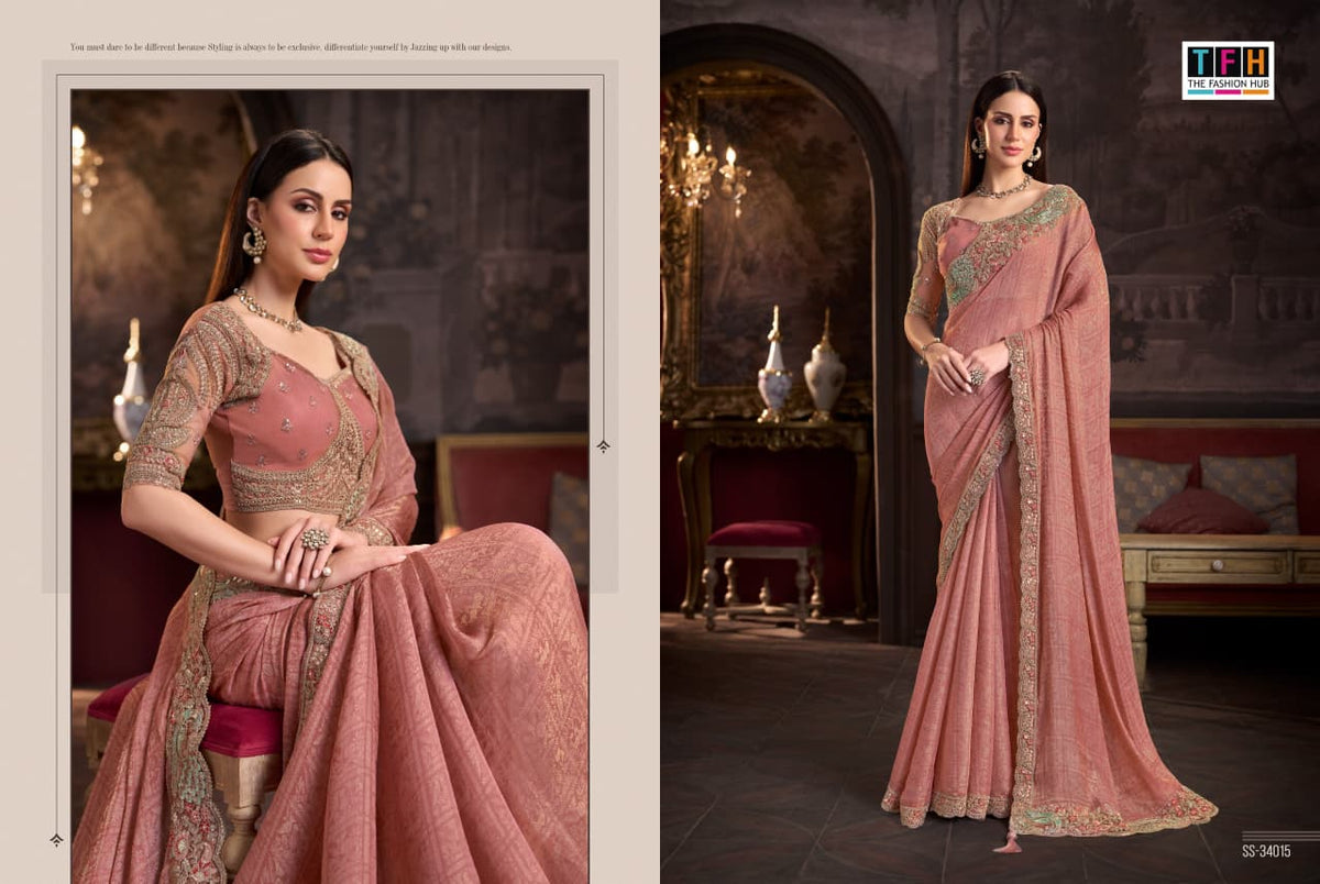 Silver Screen 24 Tfh Sarees Wholesaler