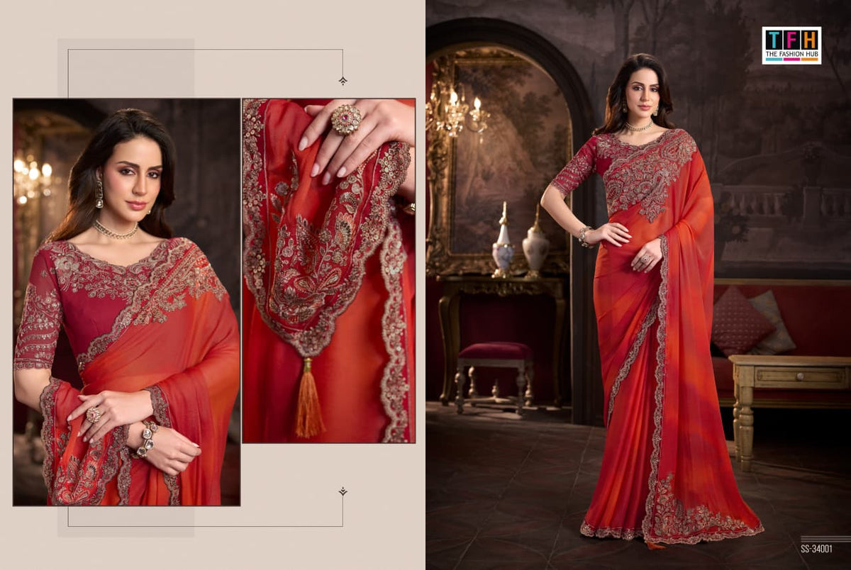 Silver Screen 24 Tfh Sarees Wholesaler
