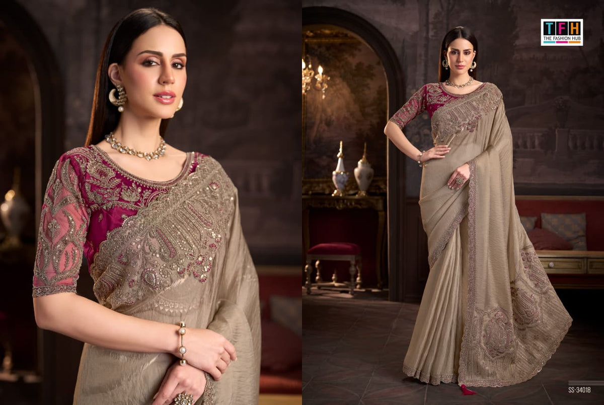 Silver Screen 24 Tfh Sarees Wholesaler