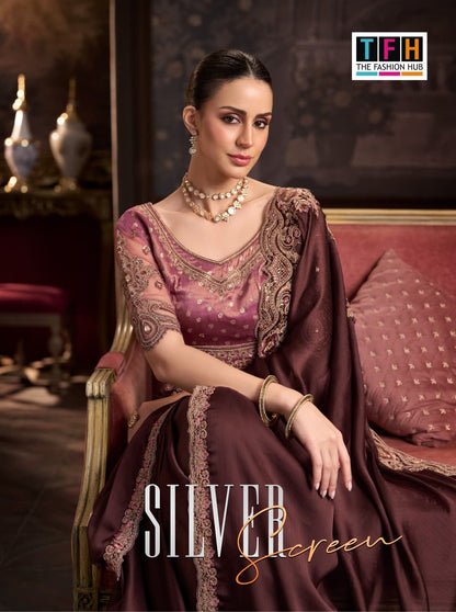 Silver Screen 24 Tfh Sarees Wholesaler