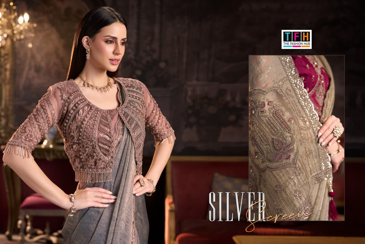 Silver Screen 24 Tfh Sarees Wholesaler