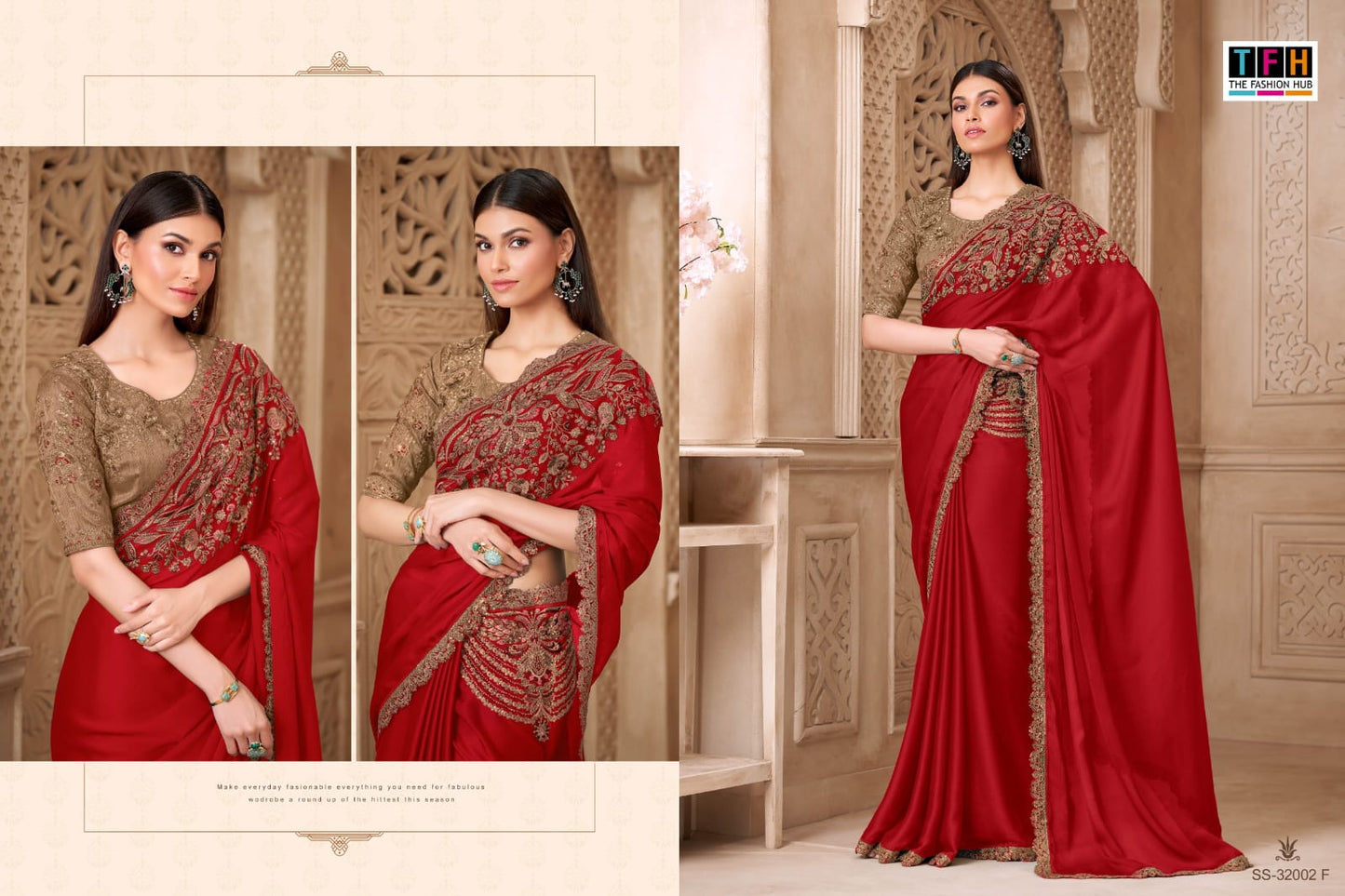 Silver Screen 32002 Hit Tfh Fiona Sarees Exporter India
