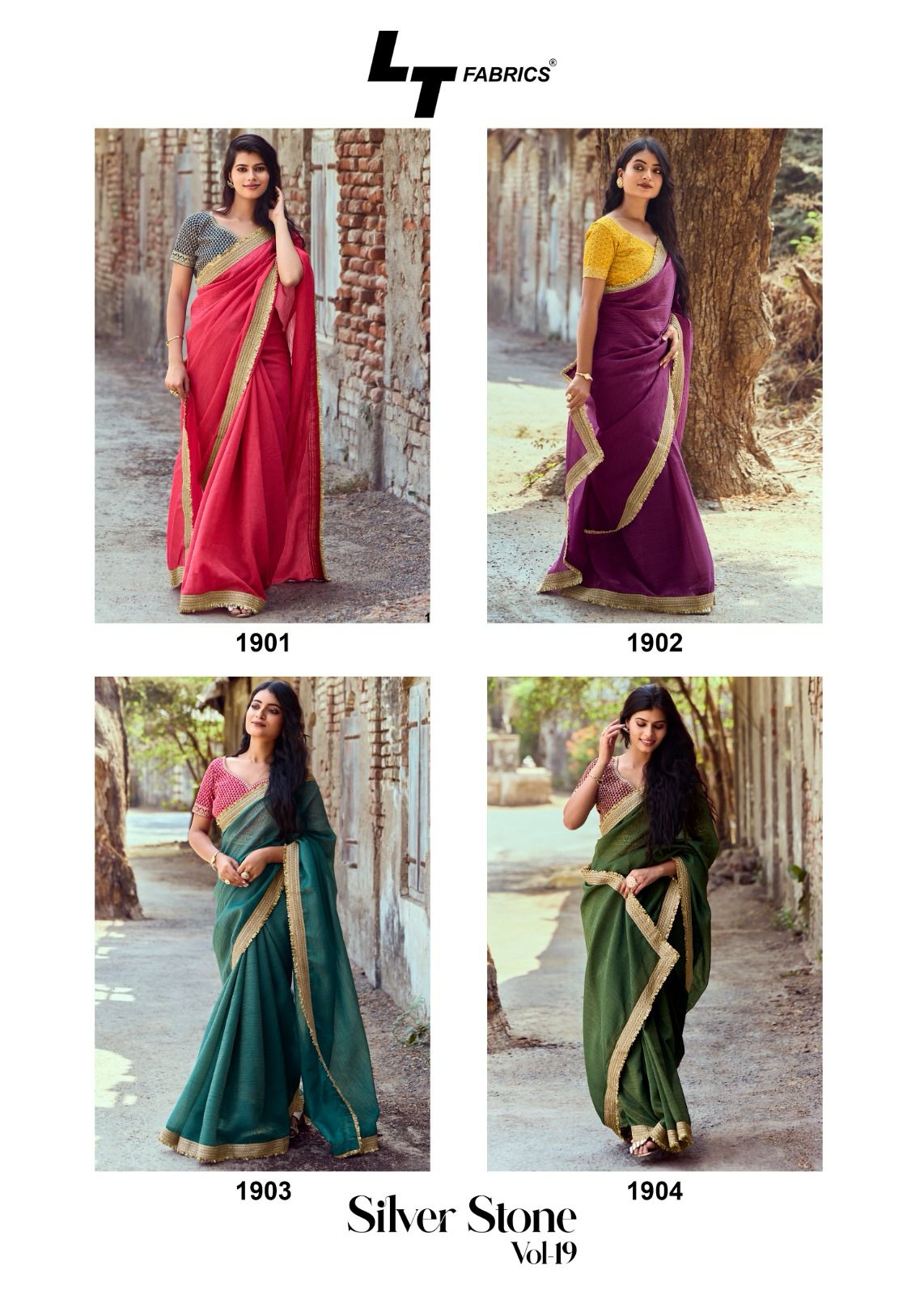 Silver Stone Vol 19 Lt Fashion Sarees Manufacturer India