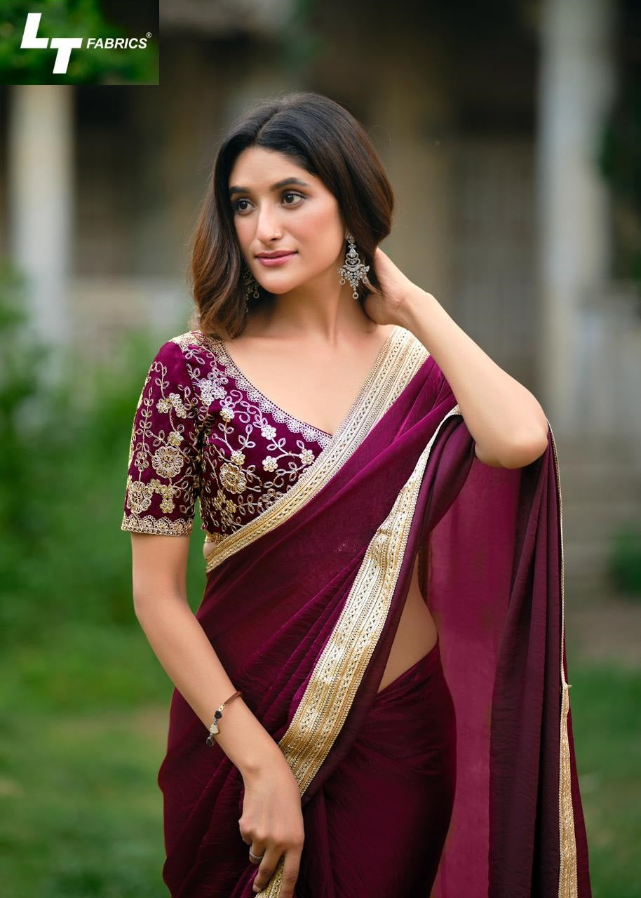 Silver Stone Vol 31 Lt Fabrics Silk Sarees Exporter Gujarat