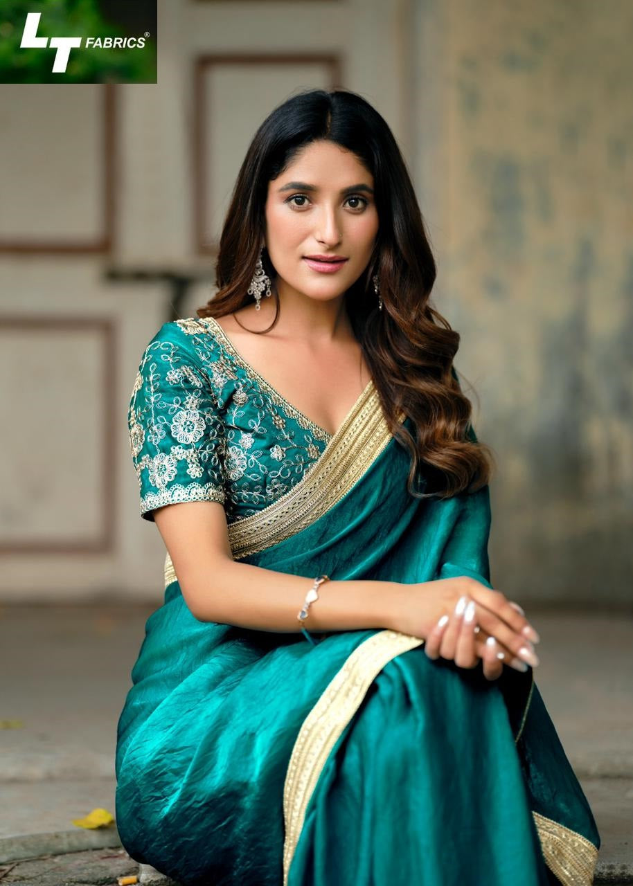 Silver Stone Vol 31 Lt Fabrics Silk Sarees Exporter Gujarat