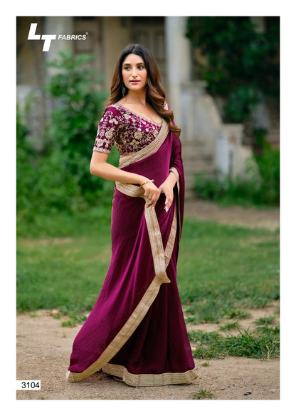 Silver Stone Vol 31 Lt Fabrics Silk Sarees Exporter Gujarat