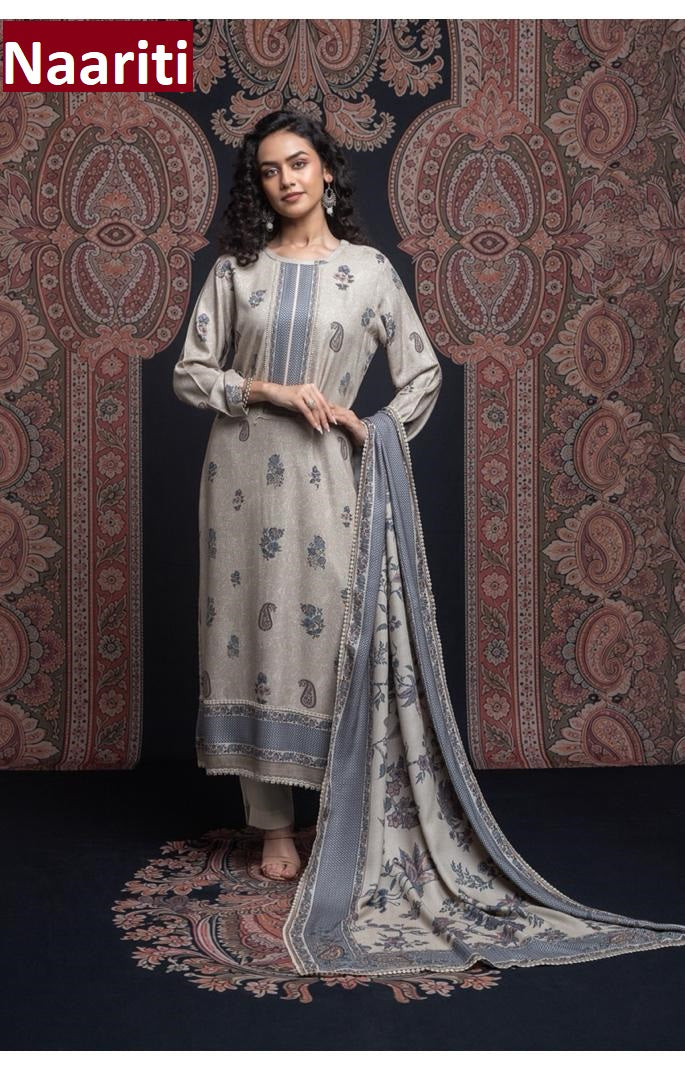 Silvor 305 Naariti Pashmina Suits Supplier