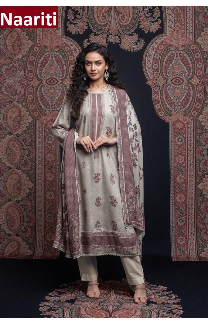 Silvor 305 Naariti Pashmina Suits Supplier