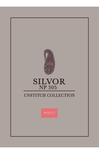 Silvor 305 Naariti Pashmina Suits Supplier