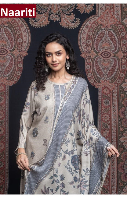 Silvor 305 Naariti Pashmina Suits Supplier