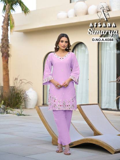 Simarya Afsana Cotton Co Ord Set Wholesaler Gujarat