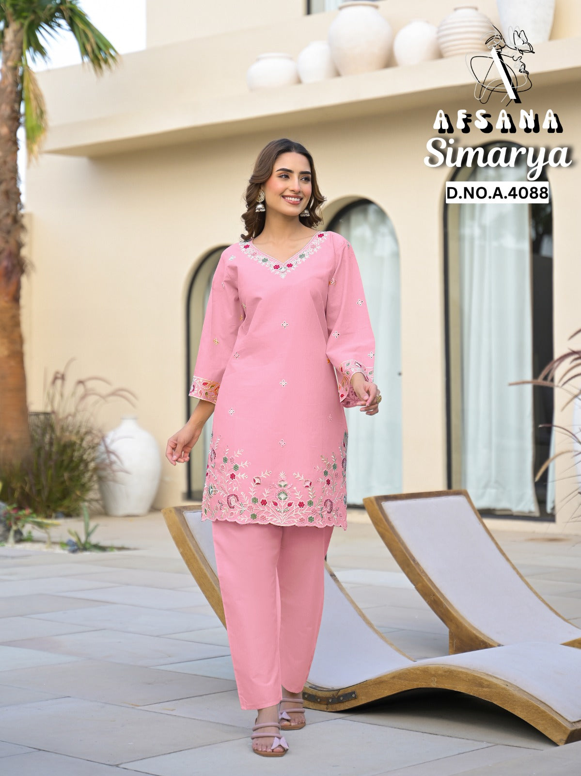 Simarya Afsana Cotton Co Ord Set Wholesaler Gujarat