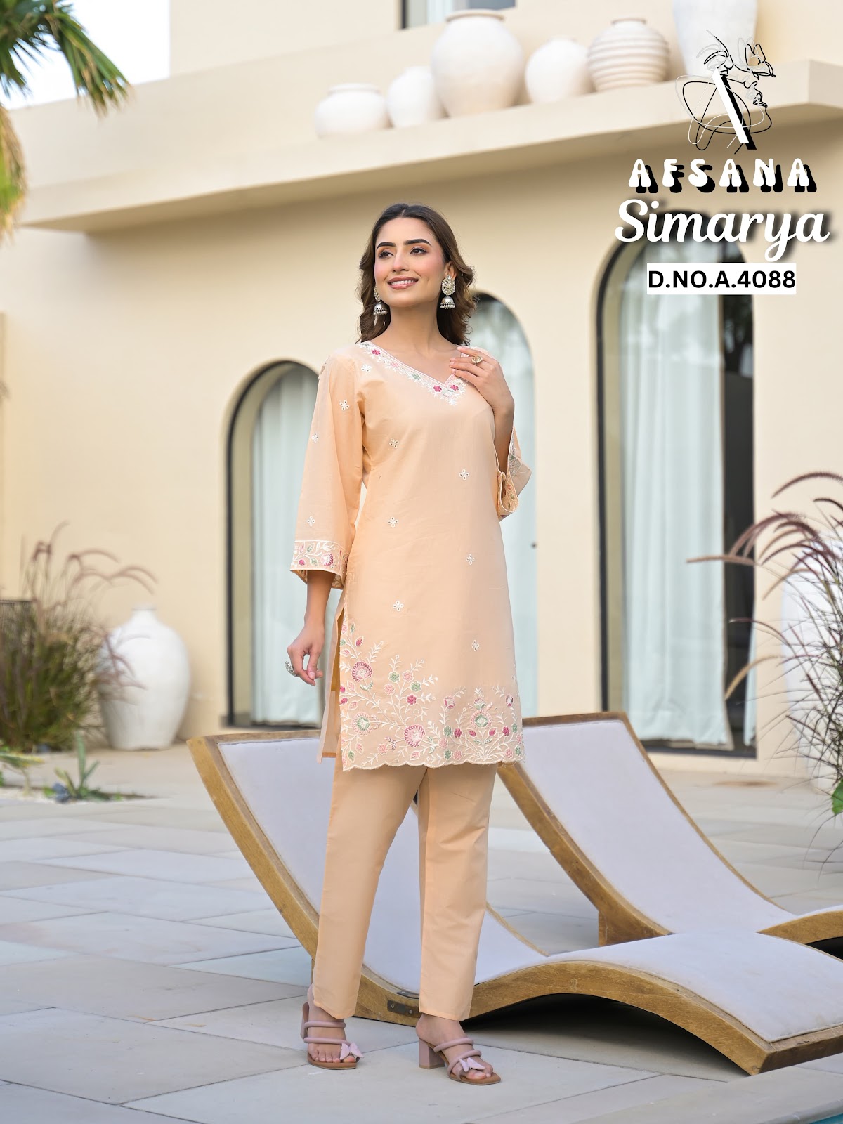 Simarya Afsana Cotton Co Ord Set Wholesaler Gujarat