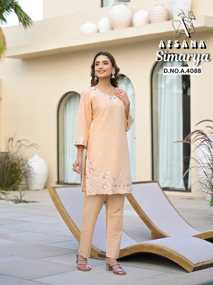Simarya Afsana Cotton Co Ord Set Wholesaler Gujarat