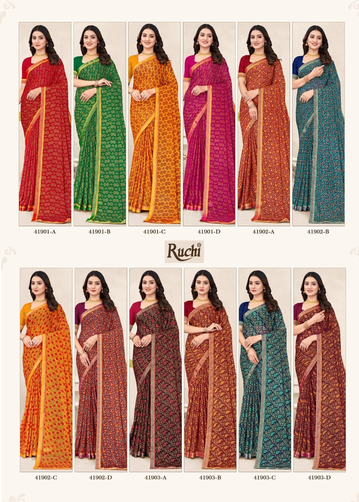 Simayaa 34 Ruchi Sarees Exporter