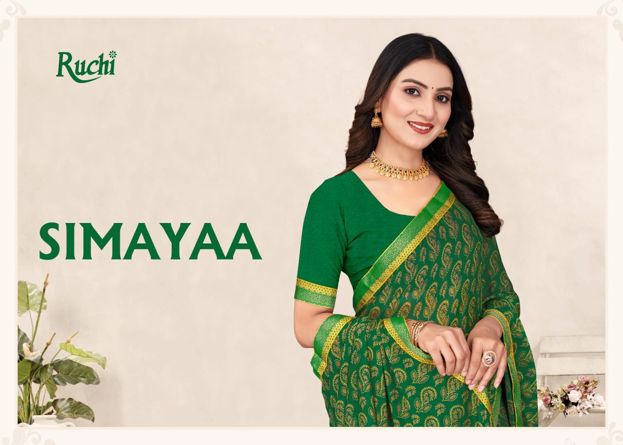 Simayaa 34 Ruchi Sarees Exporter
