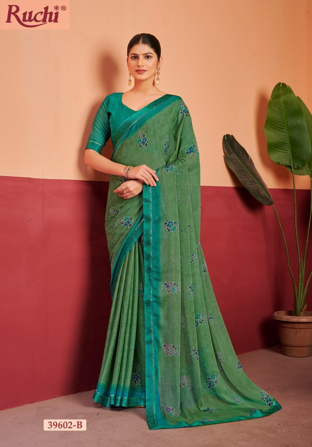 Simayaa Vol 28 Ruchi Chiffon Sarees Wholesale Price