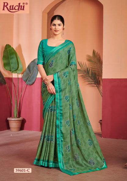 Simayaa Vol 28 Ruchi Chiffon Sarees Wholesale Price