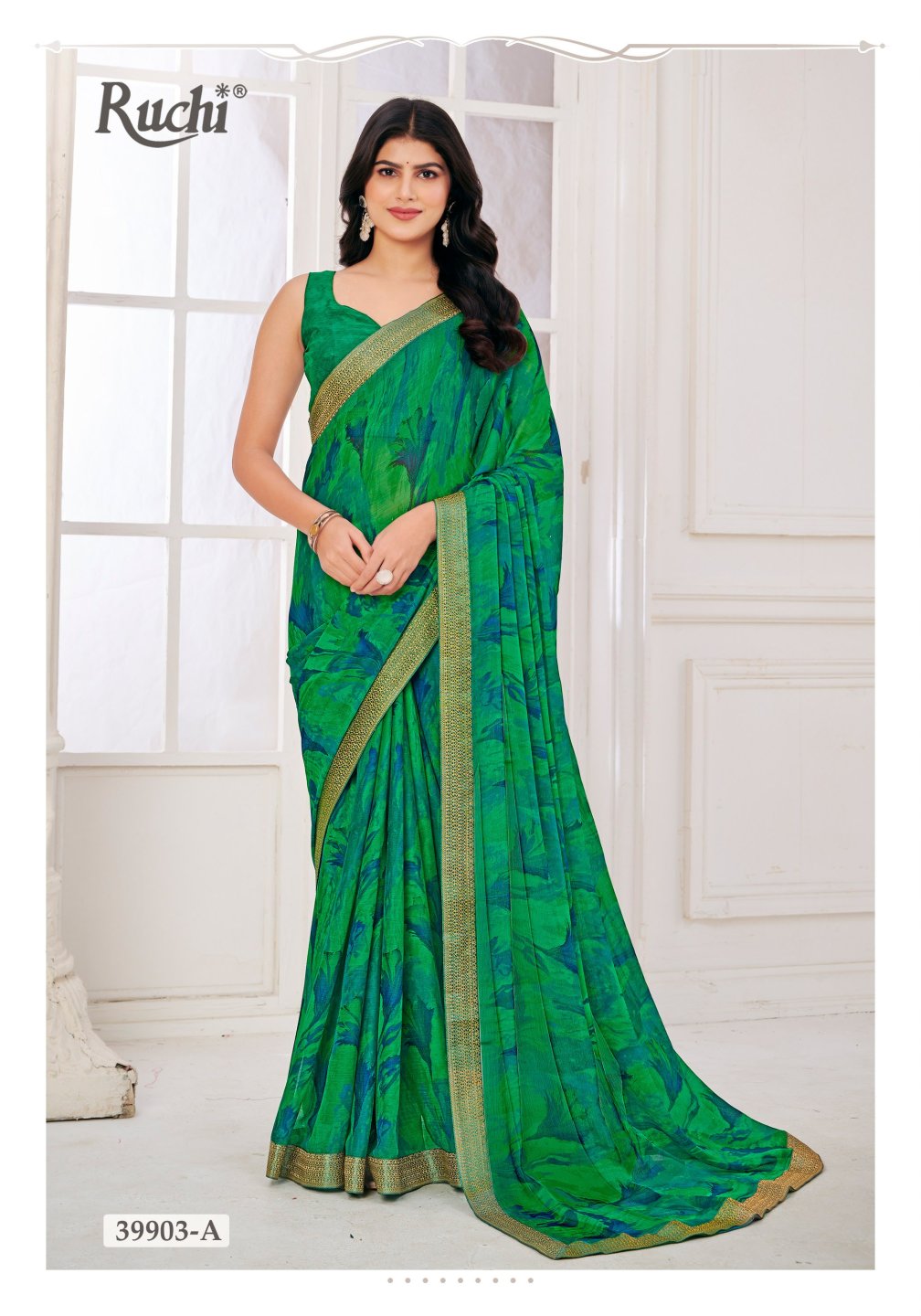 Simayaa Vol 30 Ruchi Chiffon Sarees Supplier India