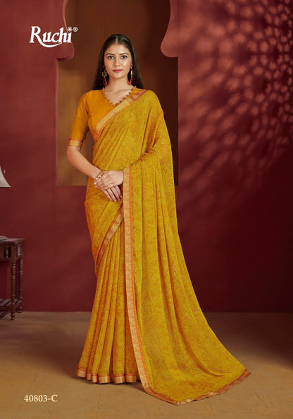 Simayaa Vol 32 Ruchi Chiffon Sarees Wholesale