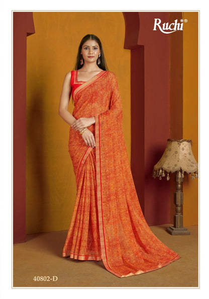 Simayaa Vol 32 Ruchi Chiffon Sarees Wholesale
