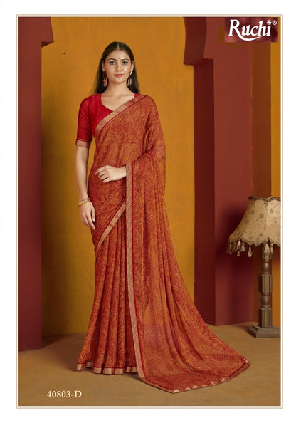 Simayaa Vol 32 Ruchi Chiffon Sarees Wholesale