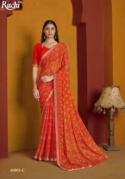 Simayaa Vol 32 Ruchi Chiffon Sarees Wholesale