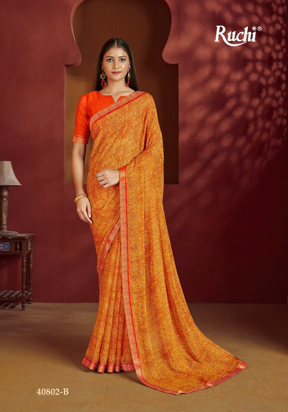 Simayaa Vol 32 Ruchi Chiffon Sarees Wholesale