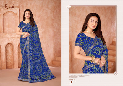 Simayaa Vol 35 Ruchi Chiffon Sarees Manufacturer