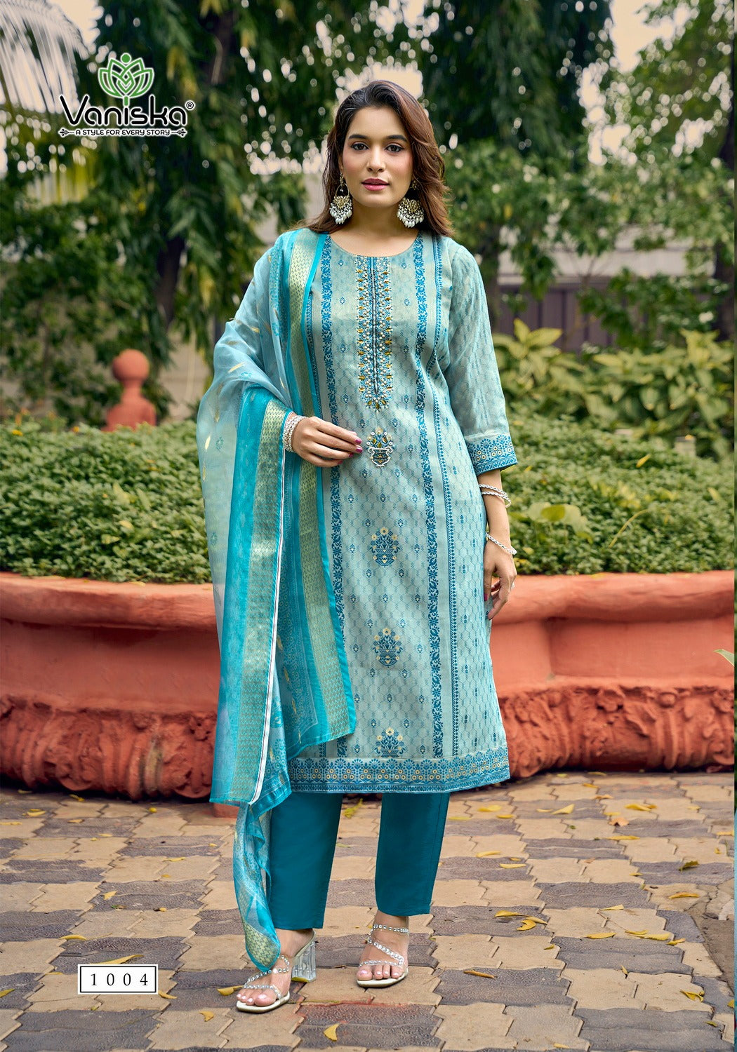 Simmer Vol 1 Vaniska Silk Readymade Pant Style Suits Wholesale Price
