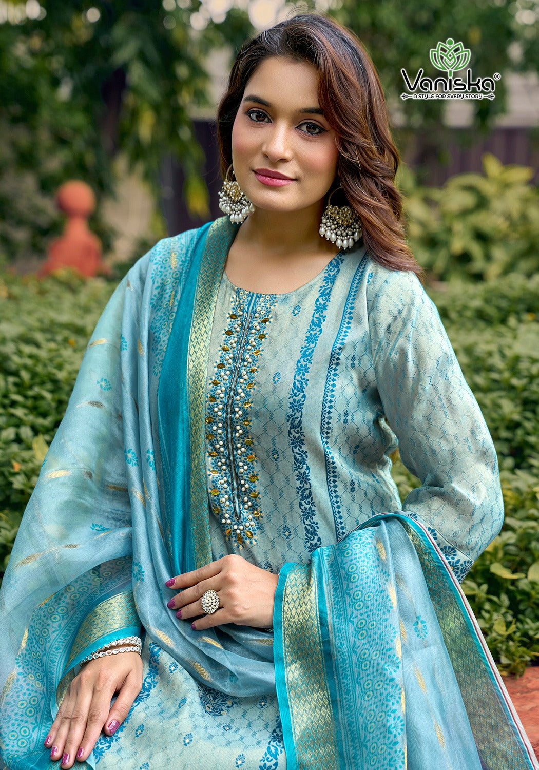 Simmer Vol 1 Vaniska Silk Readymade Pant Style Suits Wholesale Price