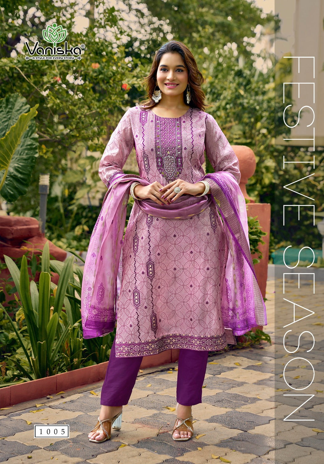 Simmer Vol 1 Vaniska Silk Readymade Pant Style Suits Wholesale Price
