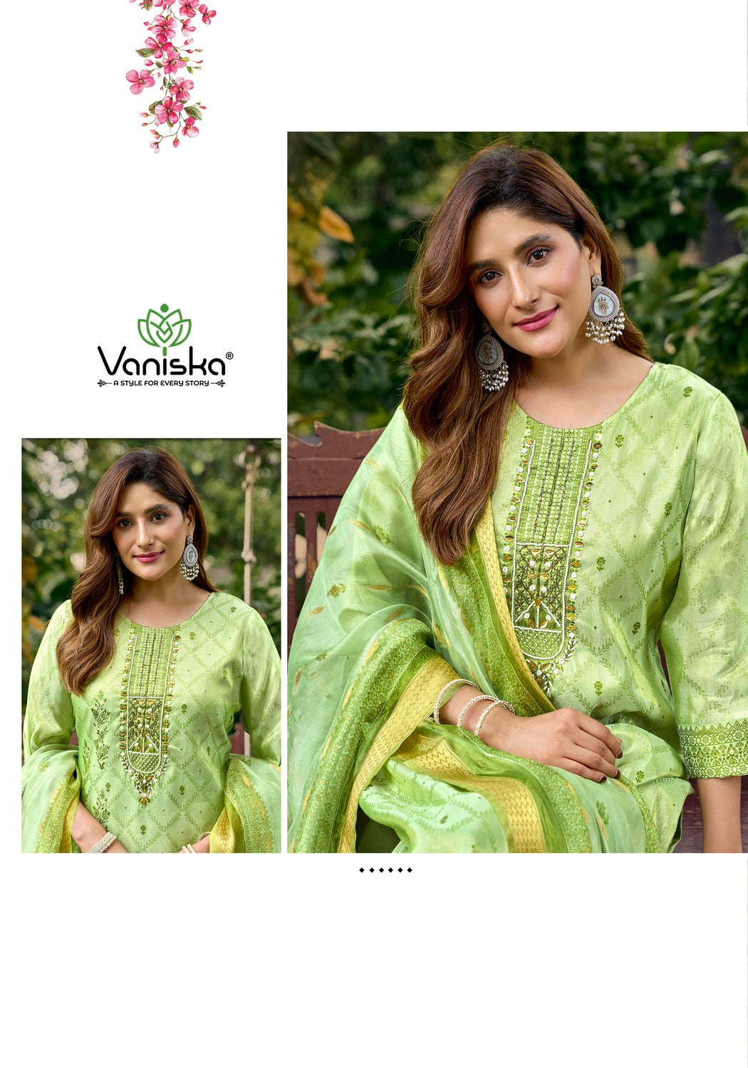 Simmer Vol 1 Vaniska Silk Readymade Pant Style Suits Wholesale Price